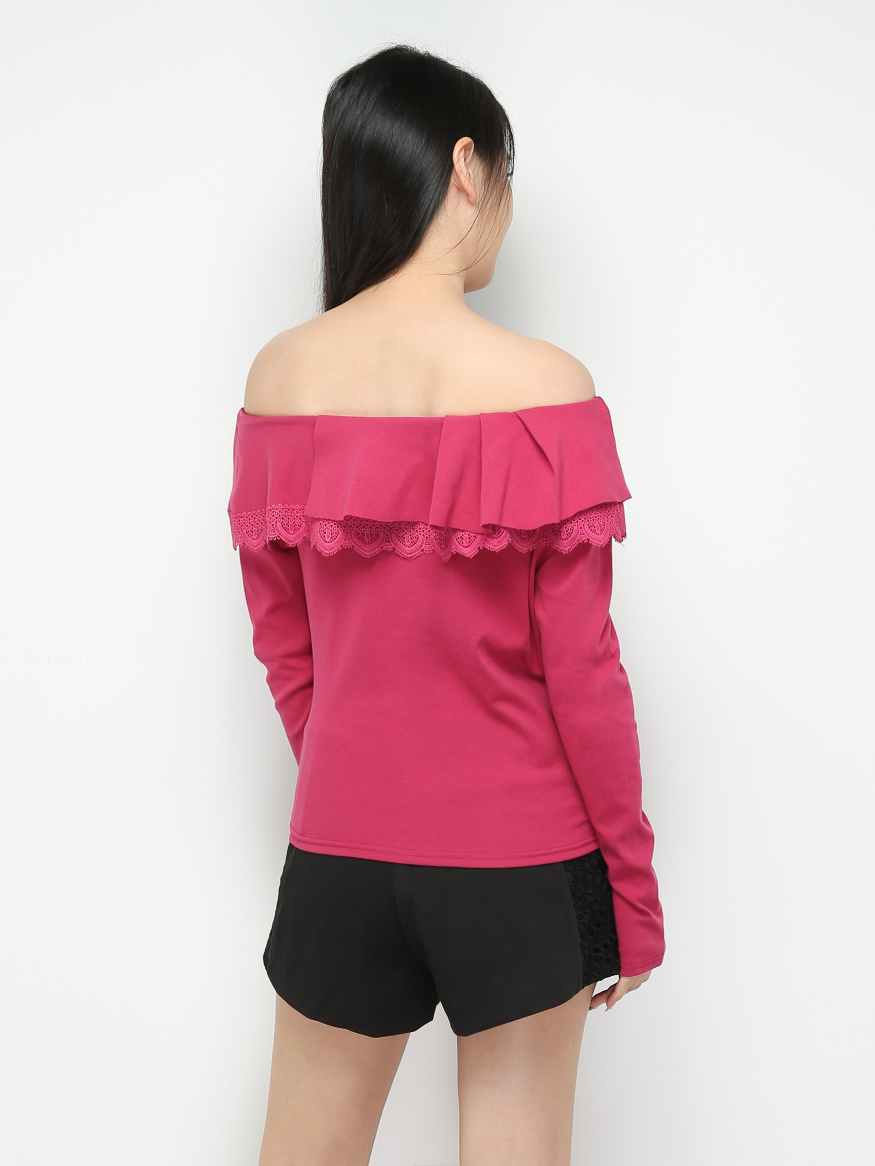 Sloping Ruffles Top 28840