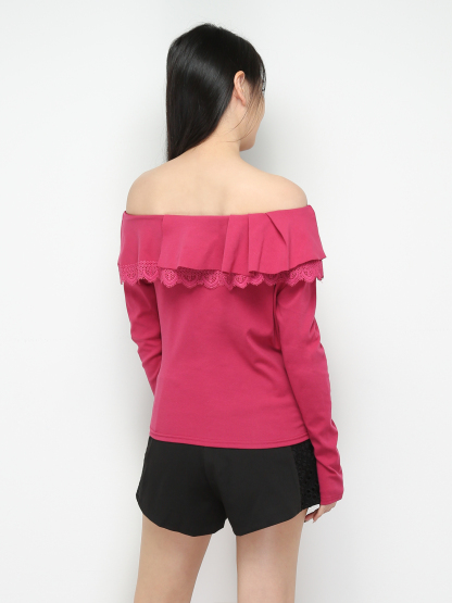 Sloping Ruffles Top 28840