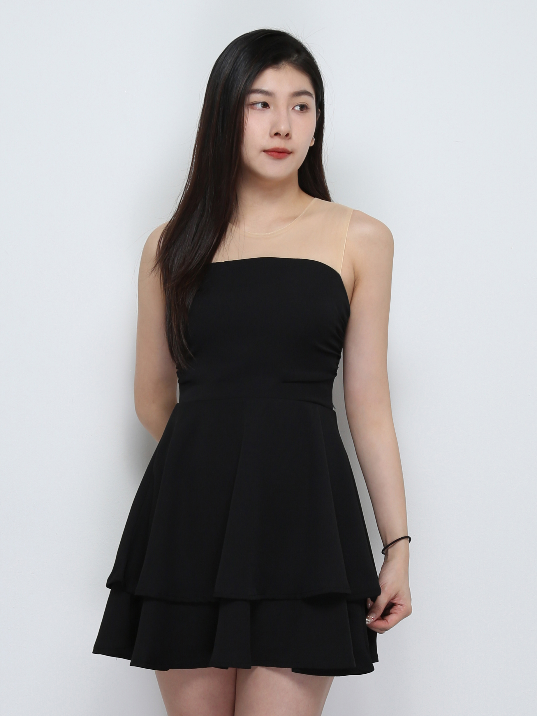 With Net Dress 32998