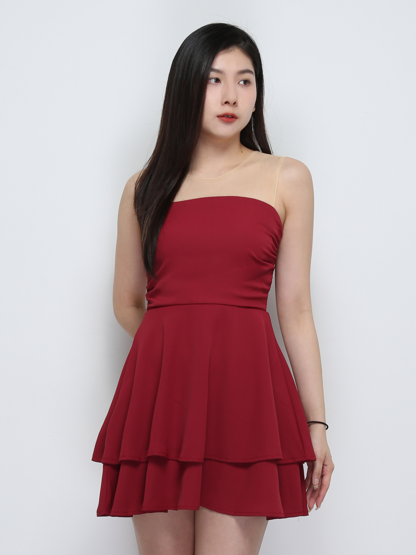 With Net Dress 32998