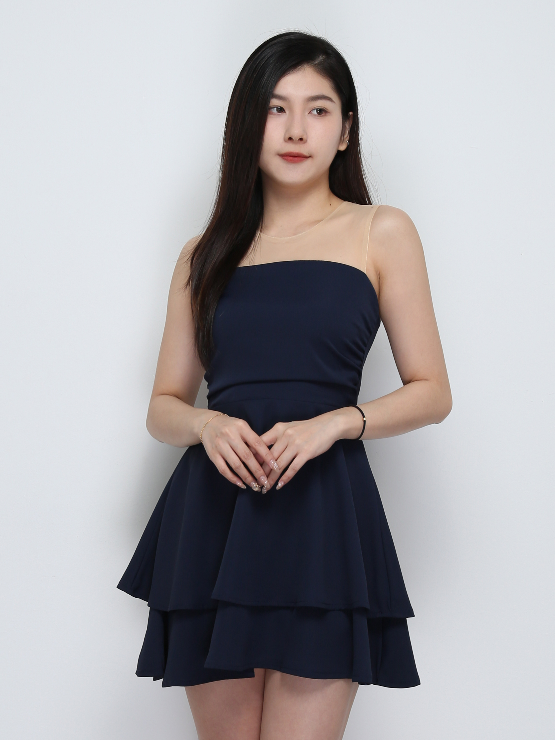 With Net Dress 32998