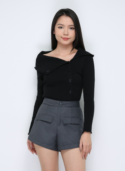 Knitted Off SHoulder Top 33318