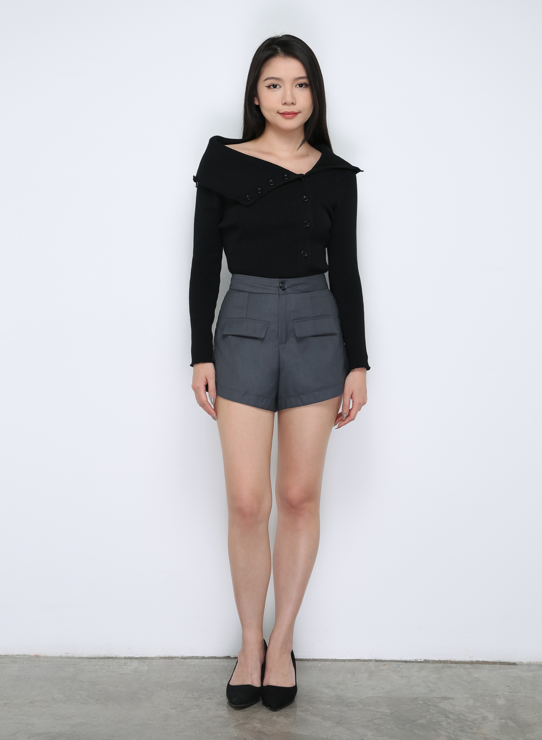 Knitted Off SHoulder Top 33318