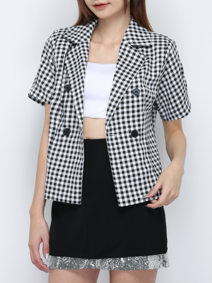 Checker Coat 29962