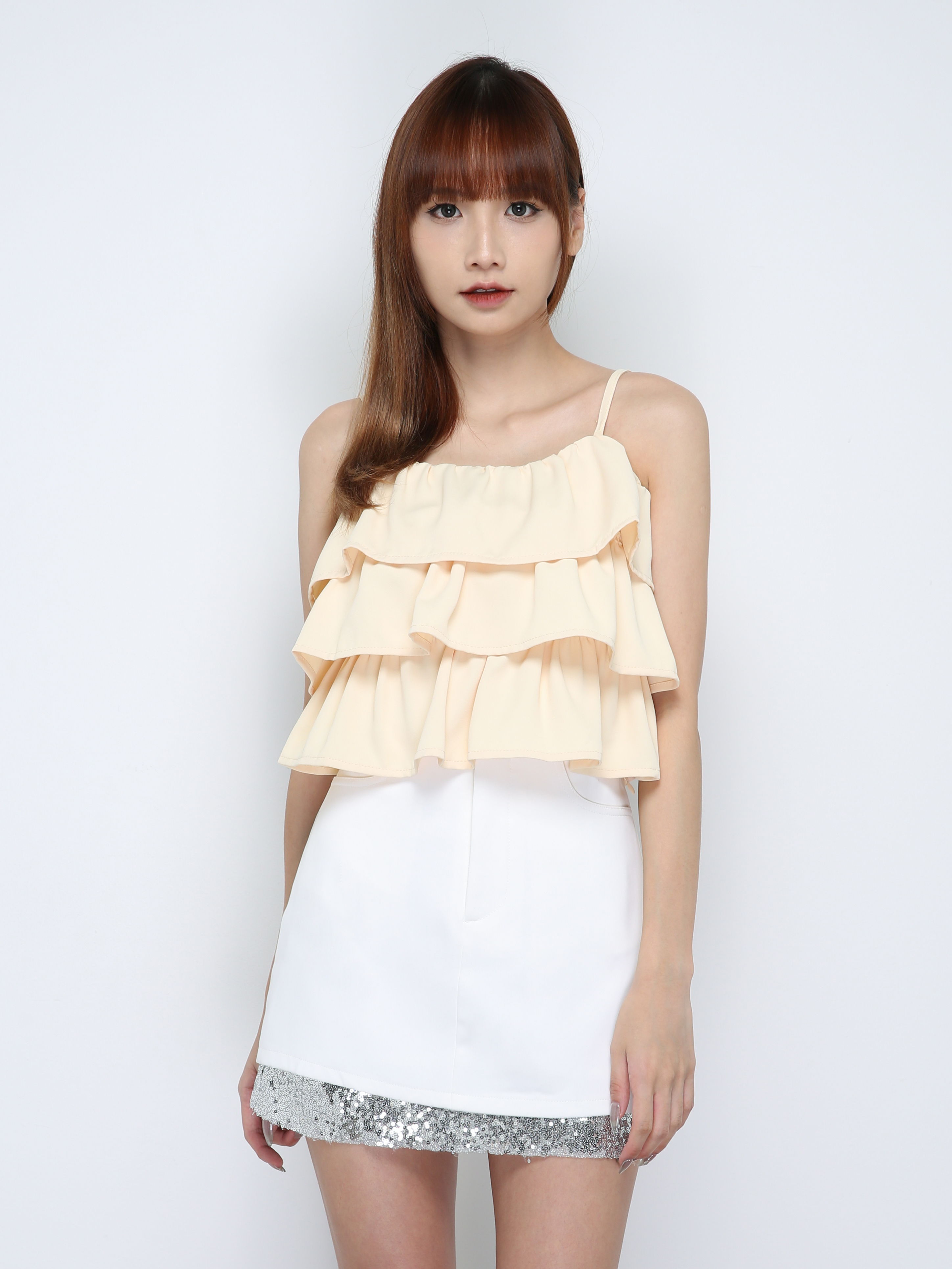 Sleeveless Layered Top 29937