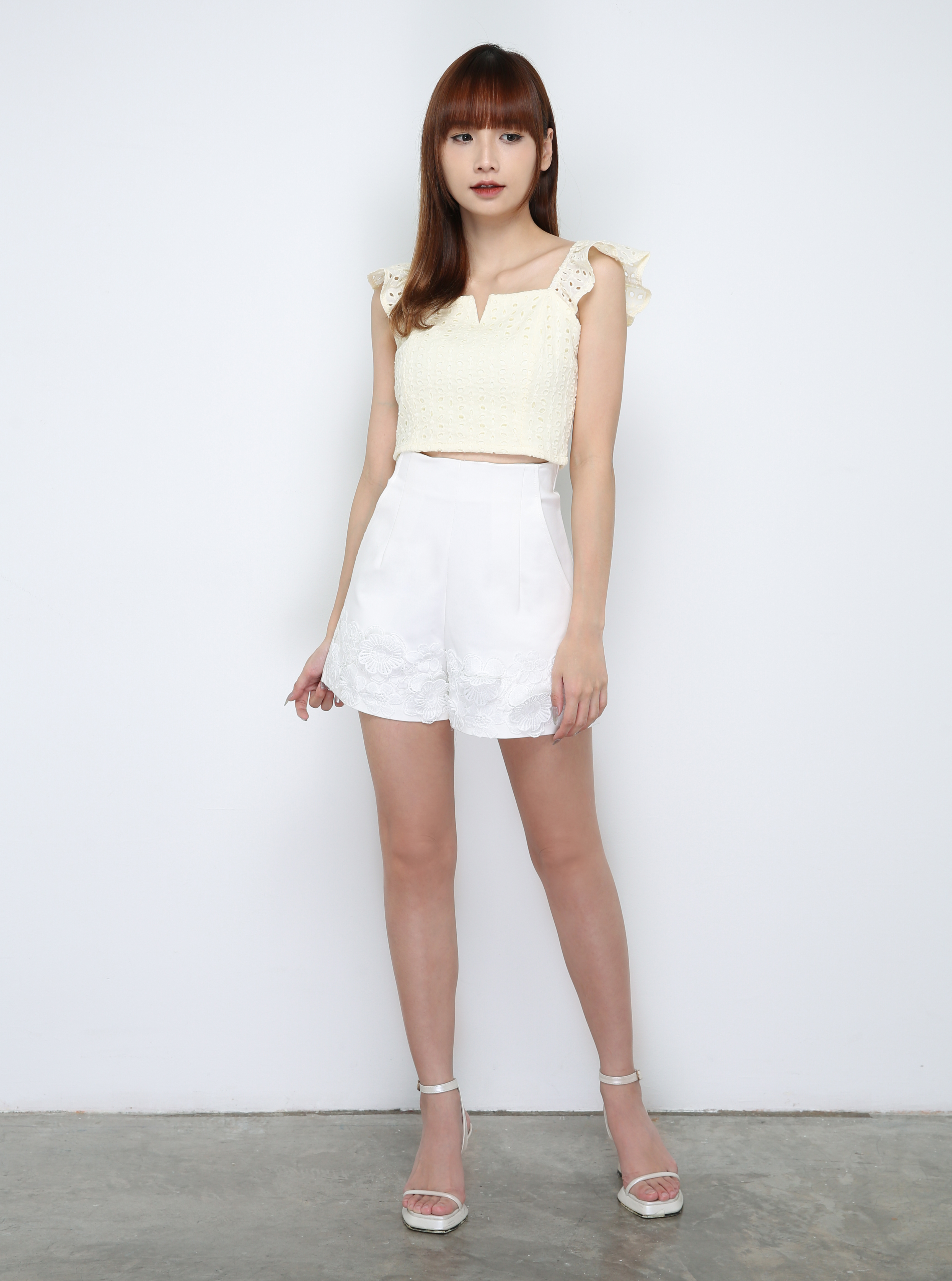 Sleeveless Eyelet Top 29971