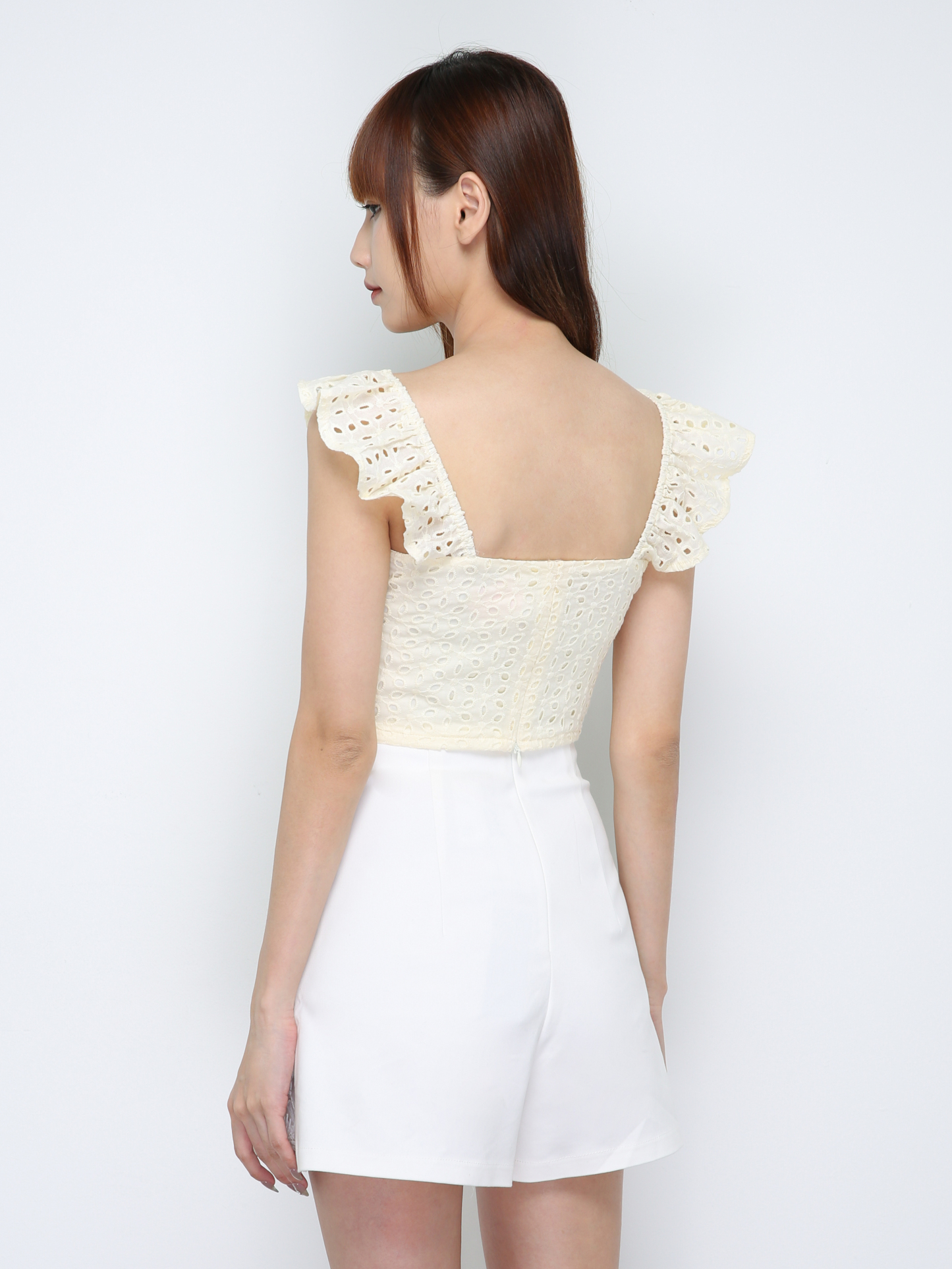 Sleeveless Eyelet Top 29971