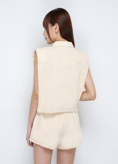 Blouse With Short Pants Set 29939