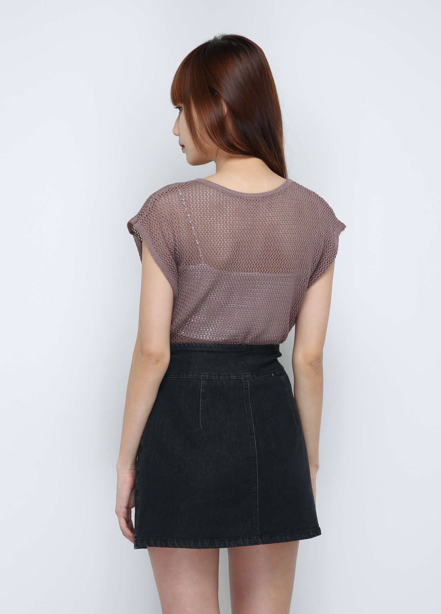 Back Tie Up With Eyelet Top Set 29947