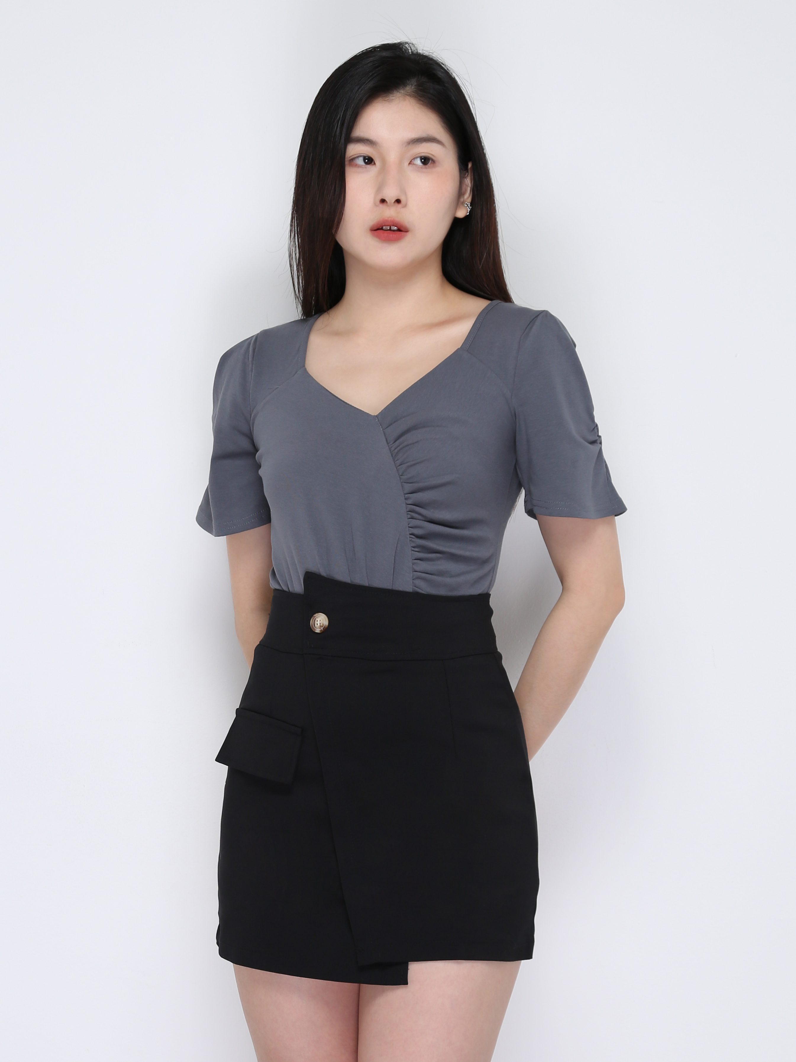 Irregular Sling Skirt 17467