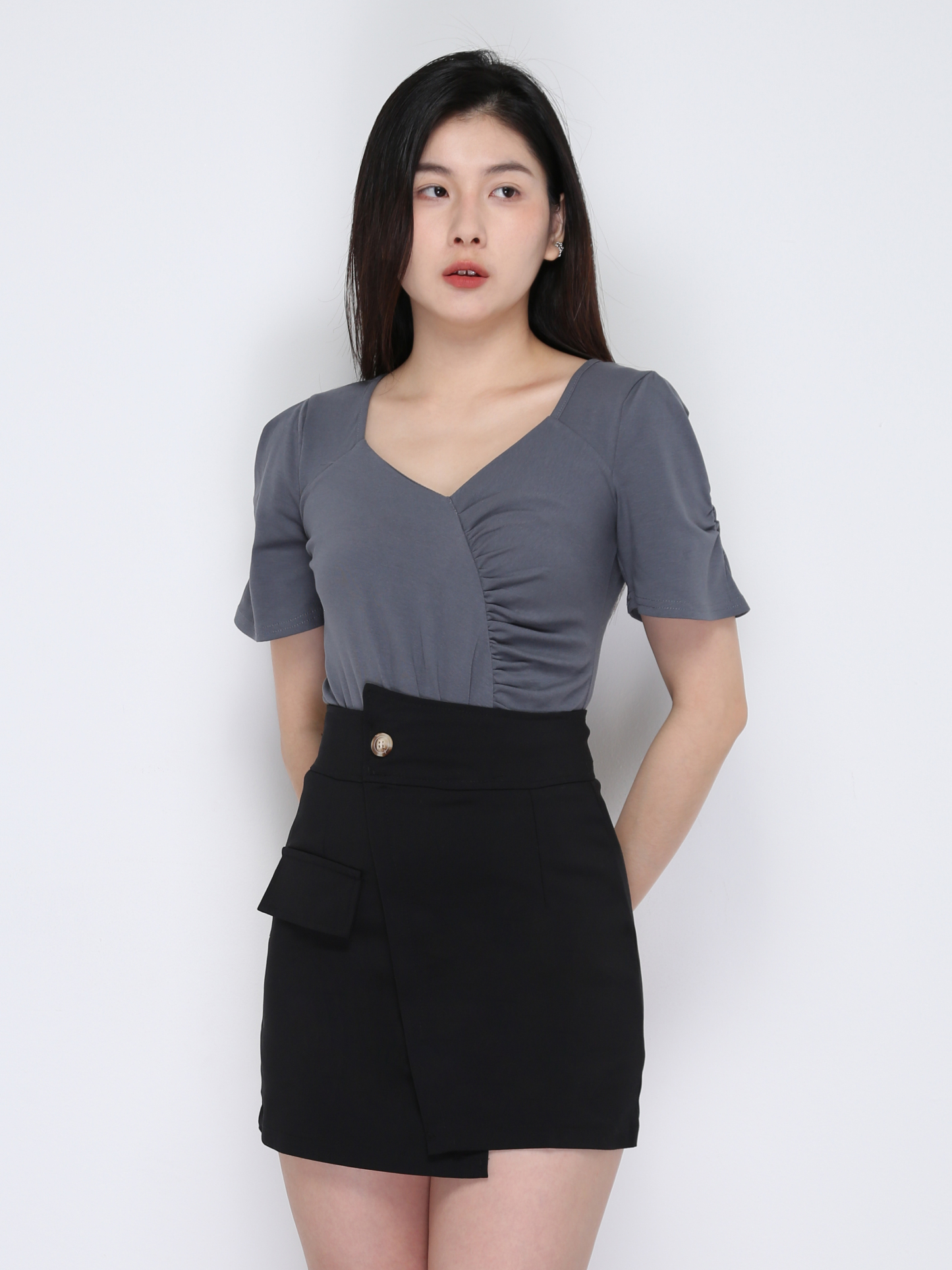 Irregular Sling Skirt 17467