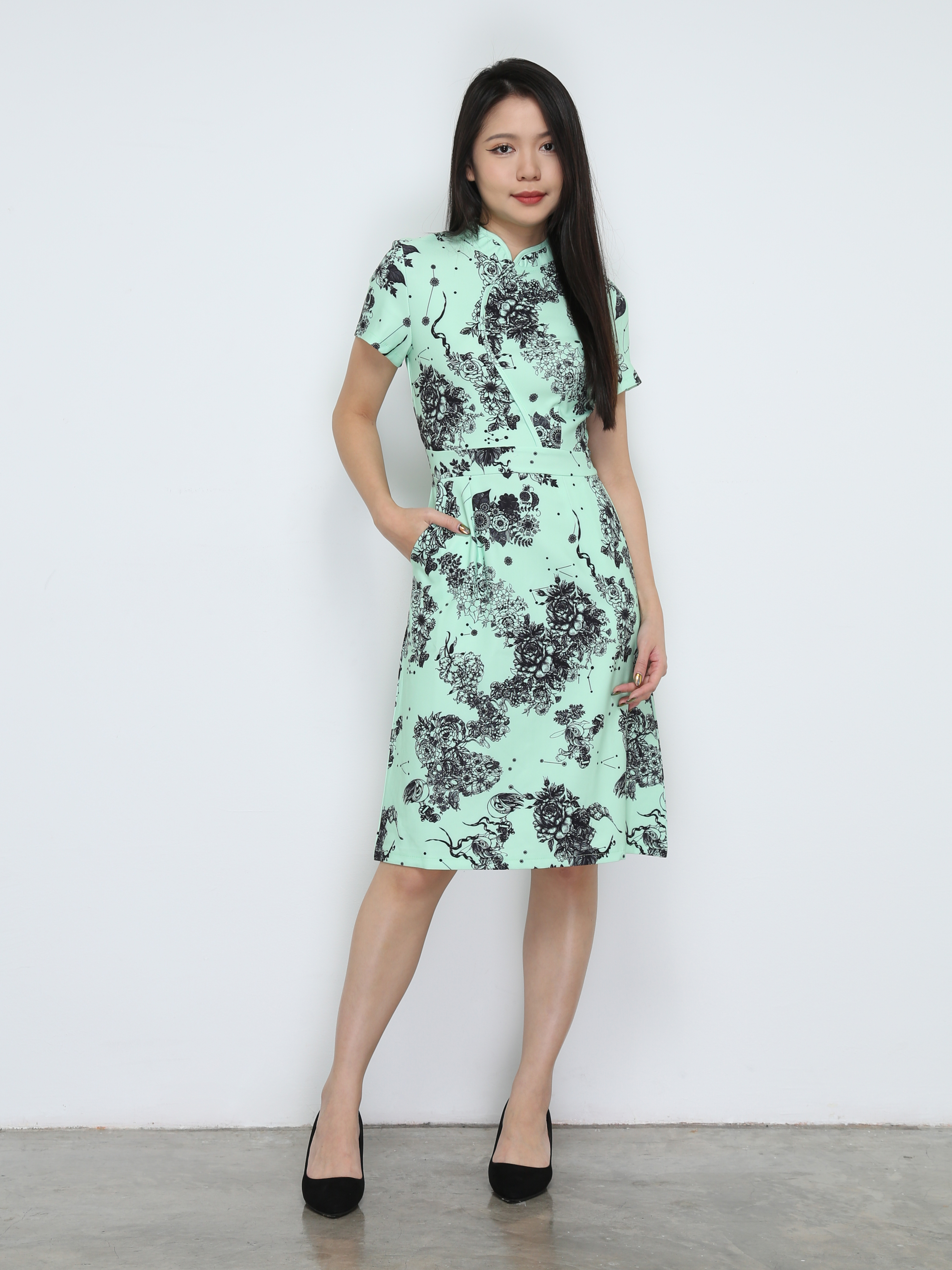 Floral Dress 32205