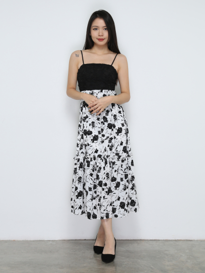 Lace Sleeveless Dress 32236