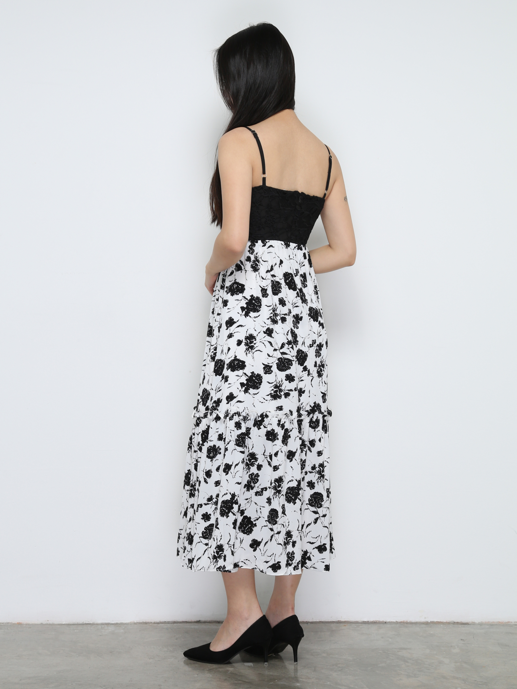 Lace Sleeveless Dress 32236