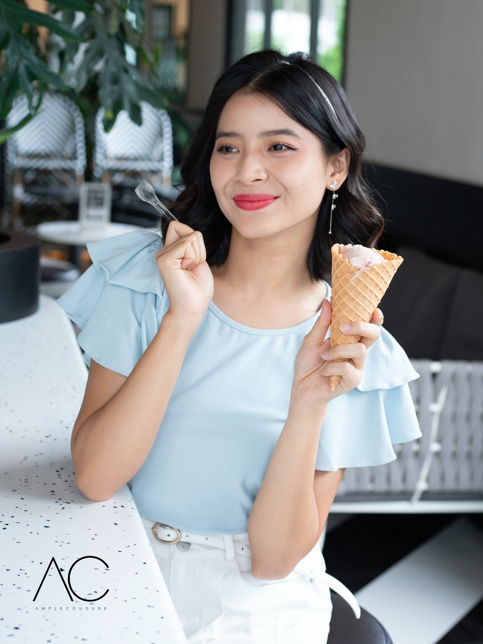 Butterfly Sleeve Top DJ013