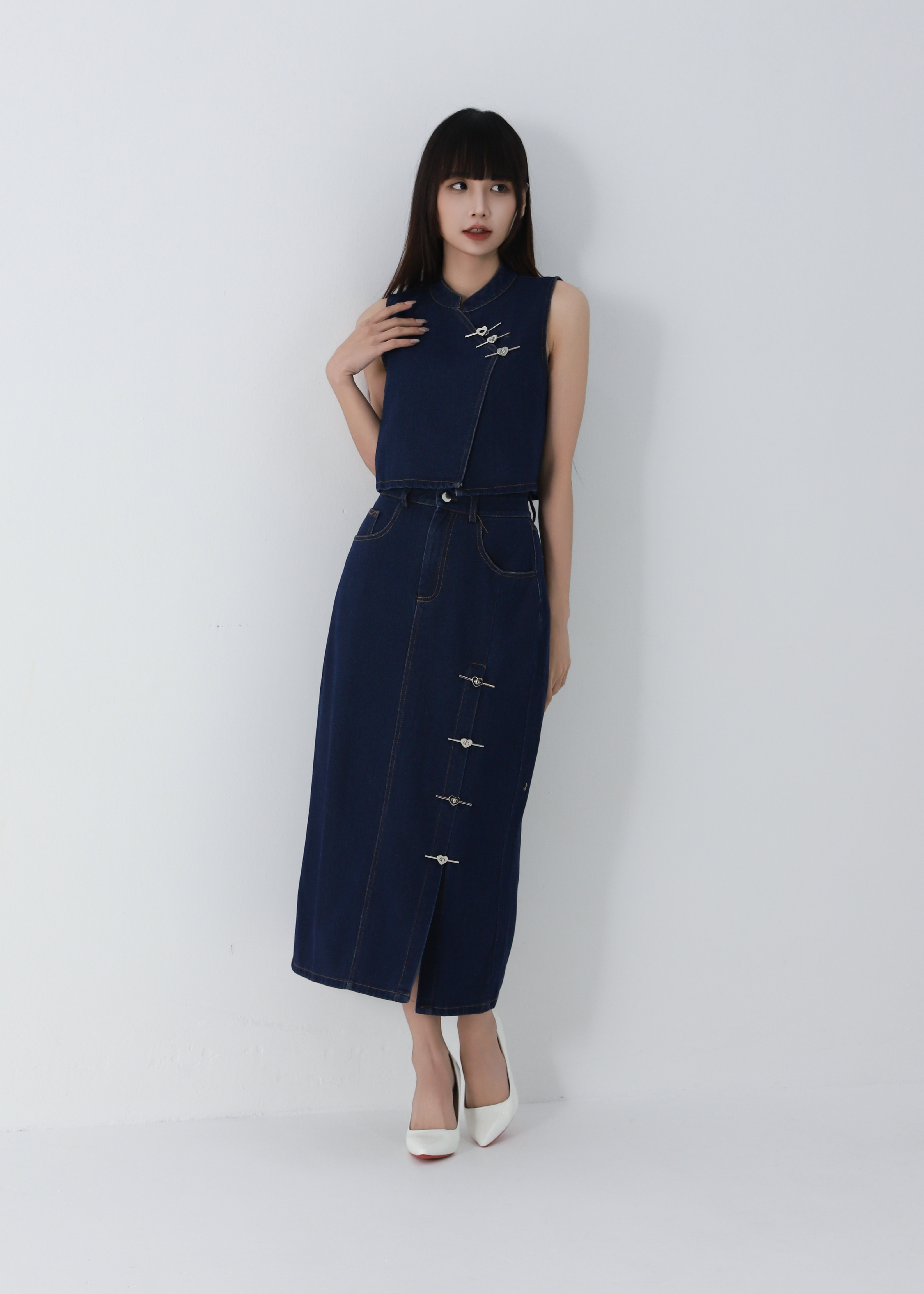 Denim New Year Wear Set DJ120