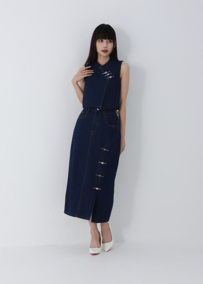 Denim New Year Wear Set DJ120