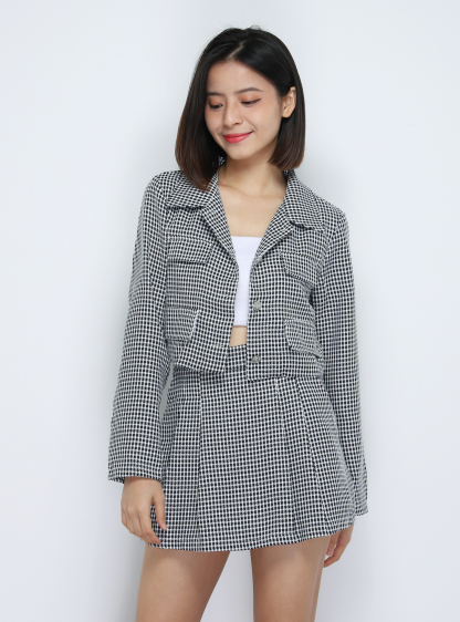 Checker With Chanel Style Set 34233