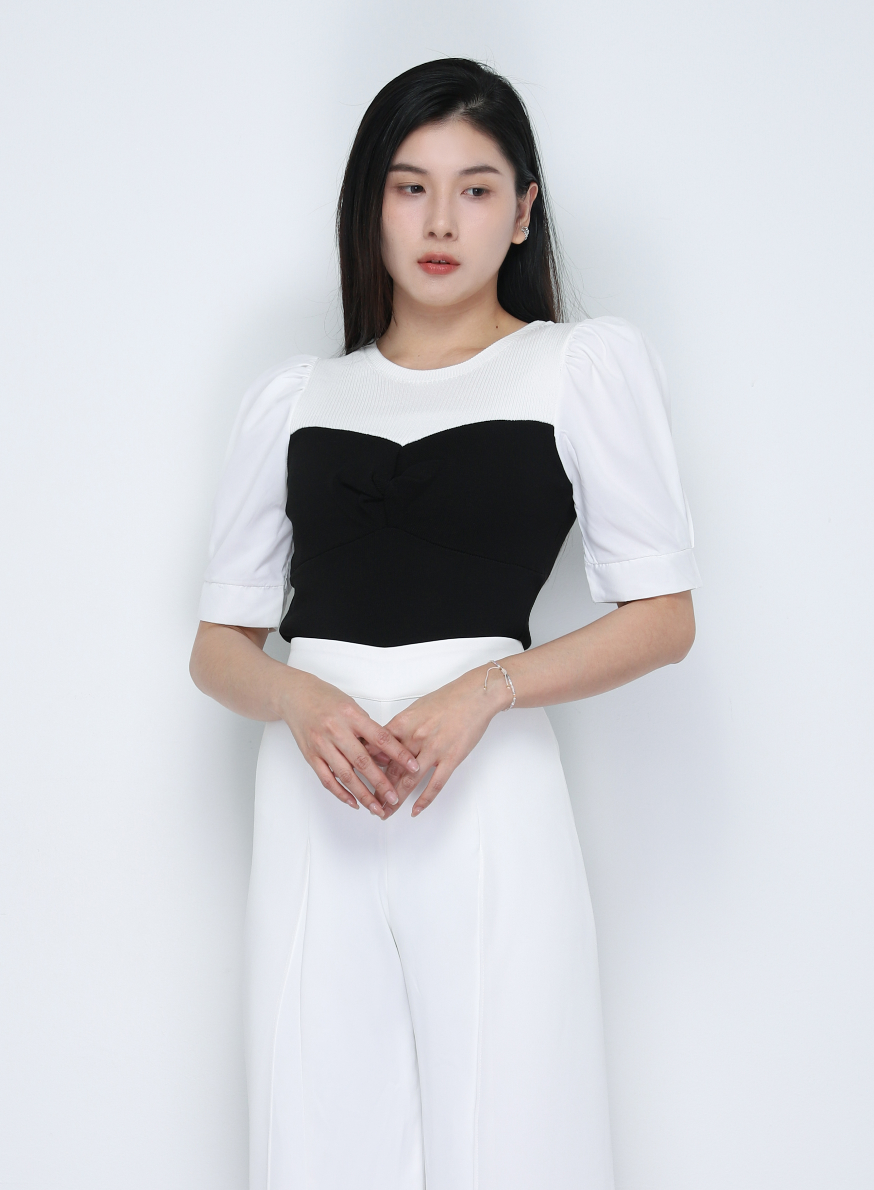 Fake Two Piece Top 34200