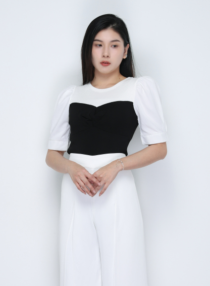 Fake Two Piece Top 34200