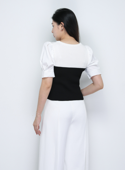 Fake Two Piece Top 34200