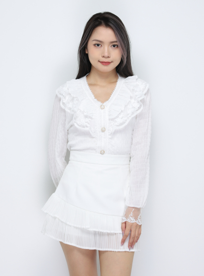 Ruffles Lace Top 33273