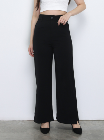 Side Split Long Pants 33895