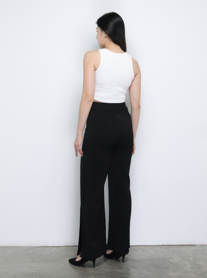 Side Split Long Pants 33895