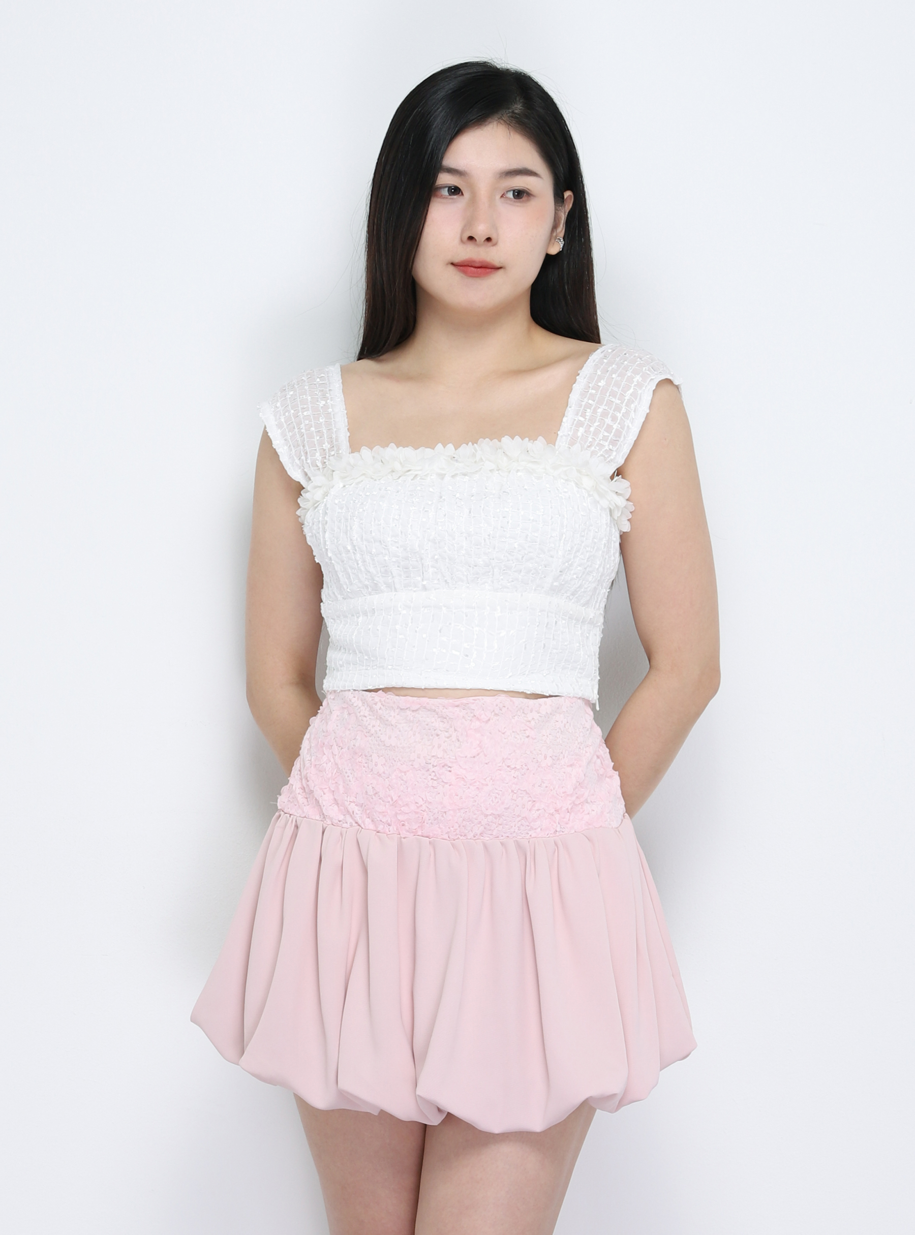 Floral Pumpkin Skirt Pants 33962