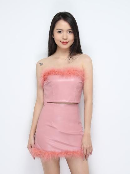 Leather With Fur Set 29940 (SPO)