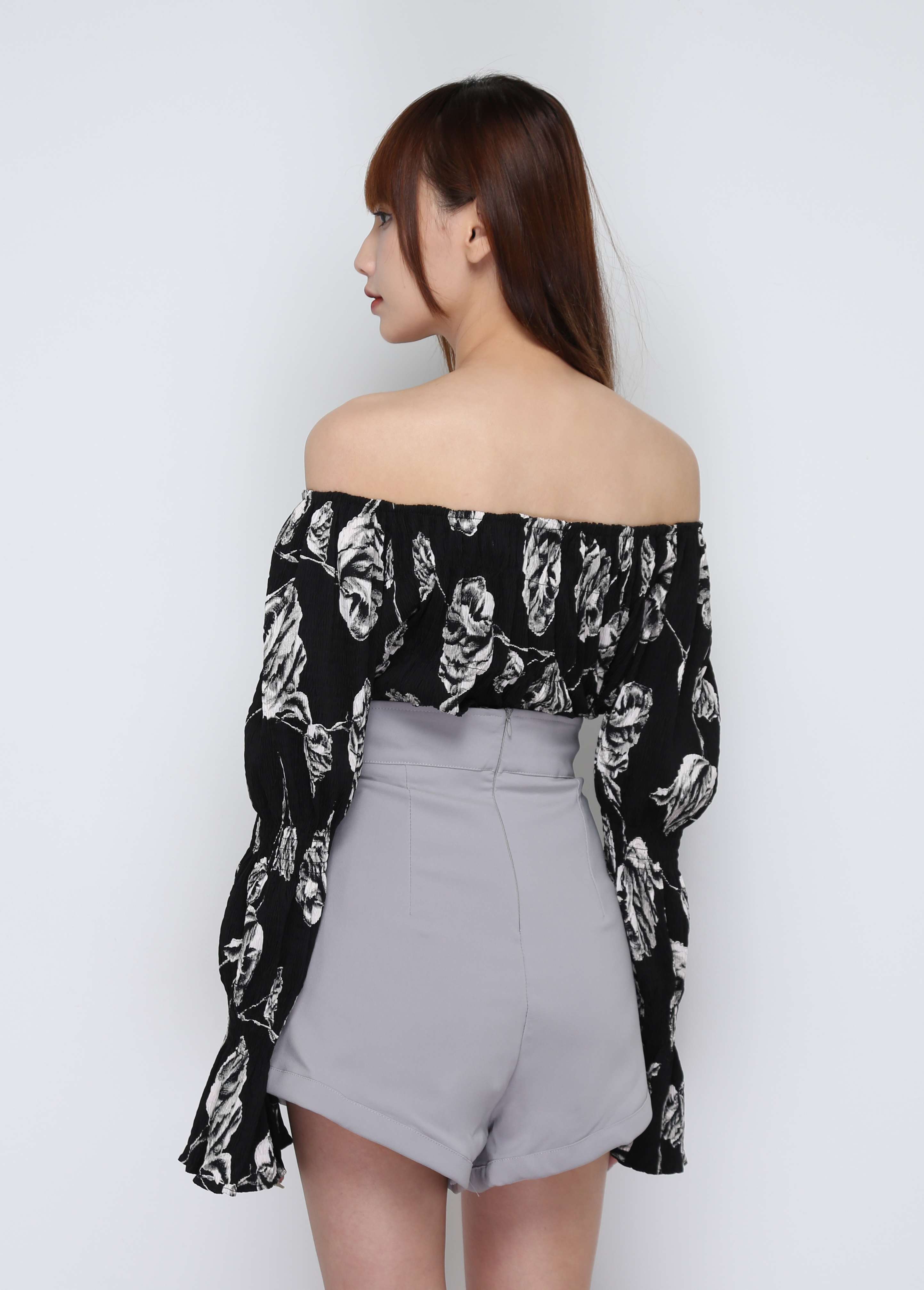 Long Sleeve Off Shoulder Top 29900