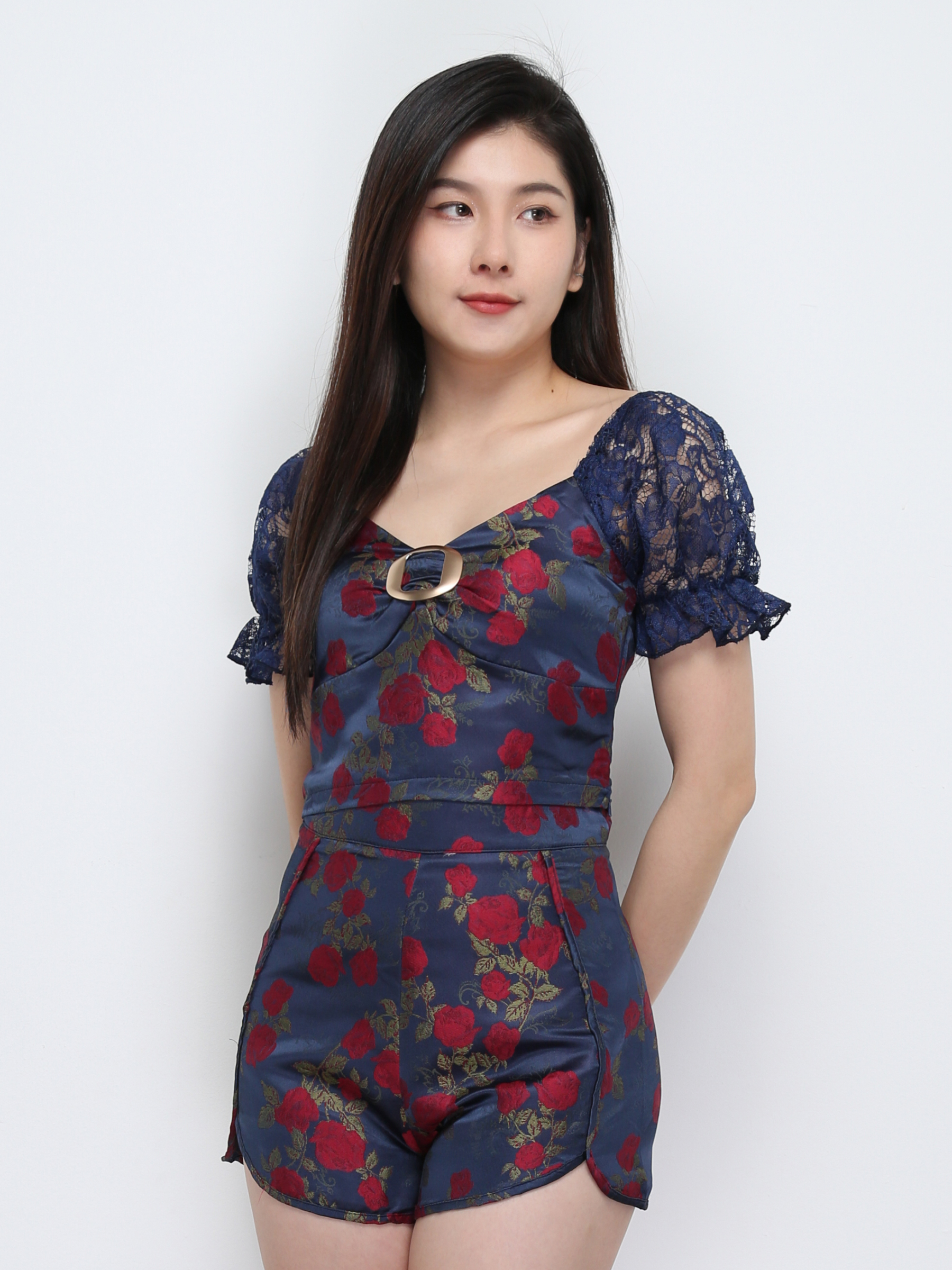 Floral With Lace Set 29331