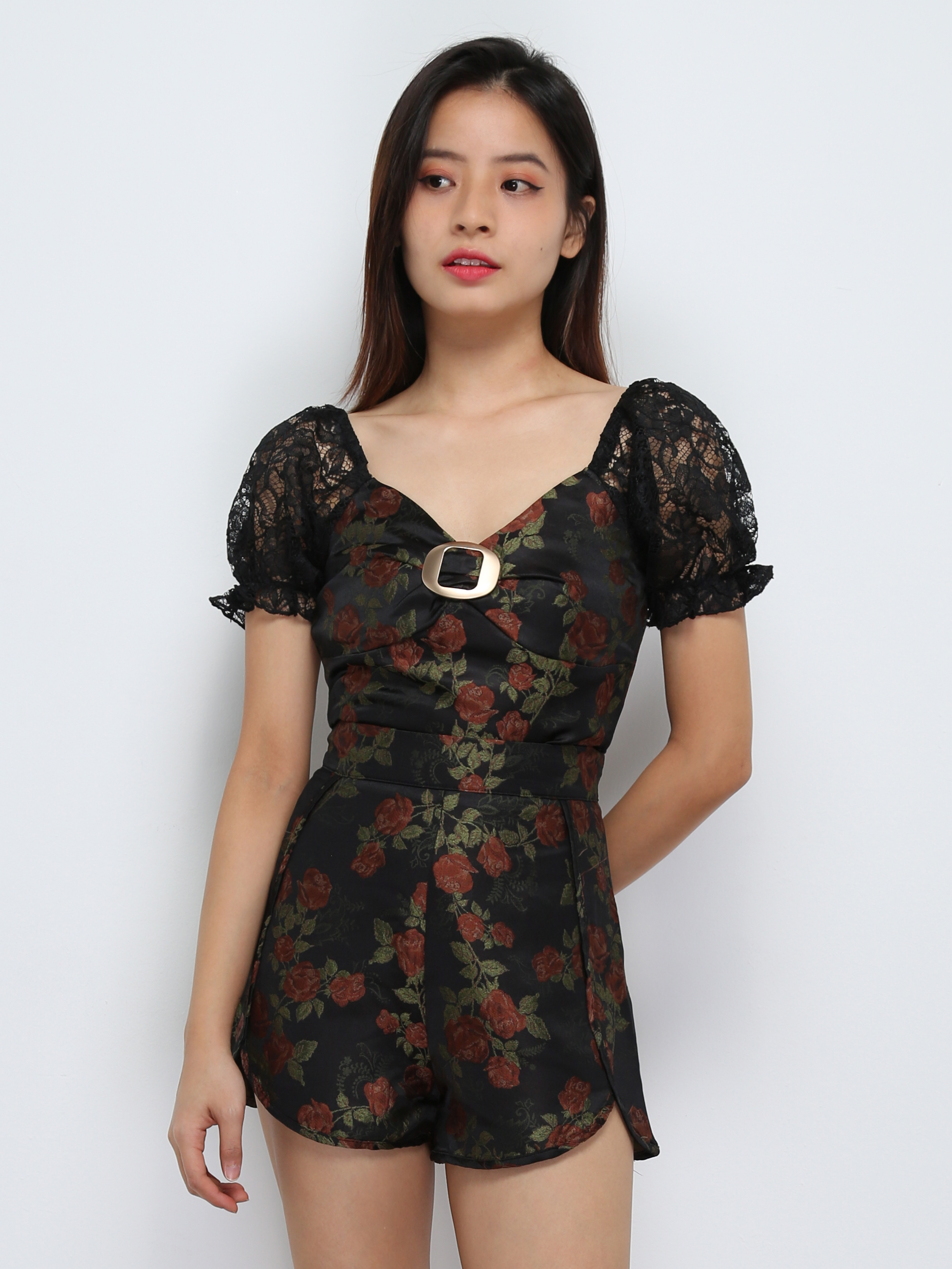 Floral With Lace Set 29331