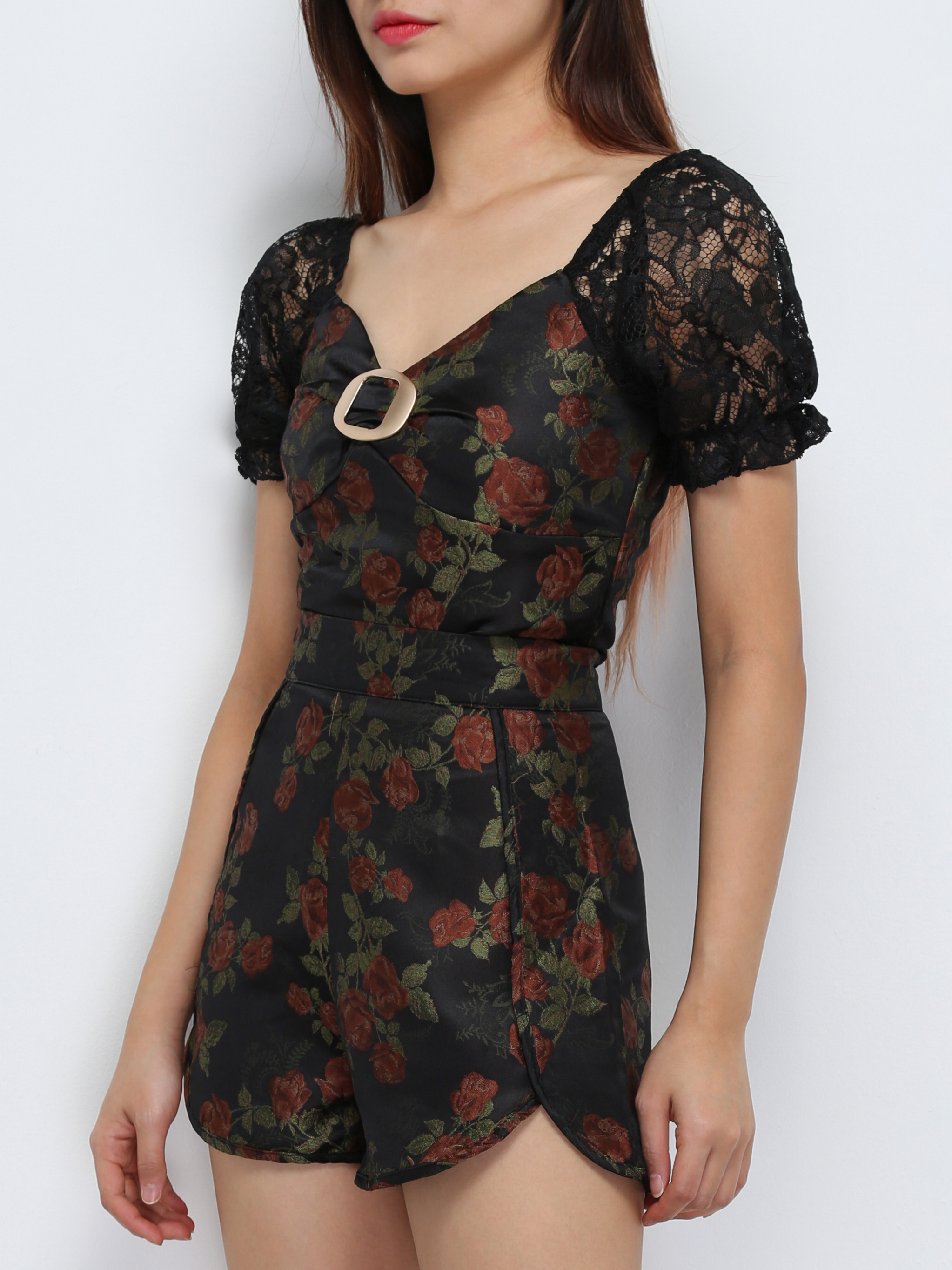Floral With Lace Set 29331