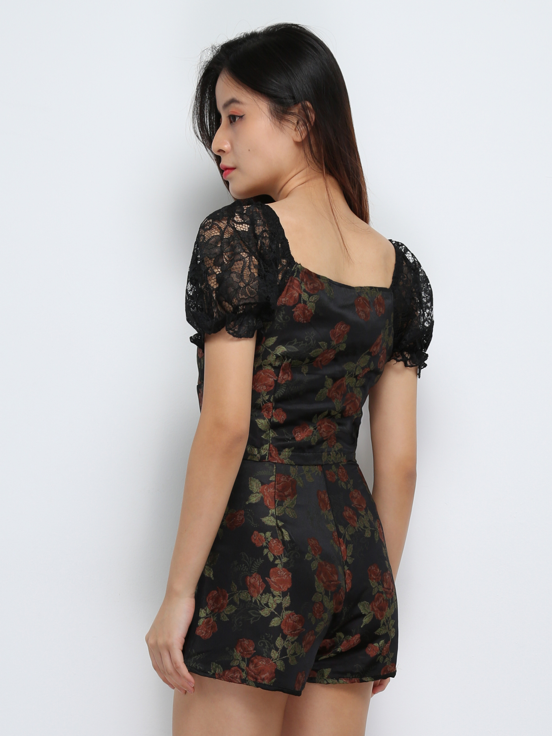 Floral With Lace Set 29331