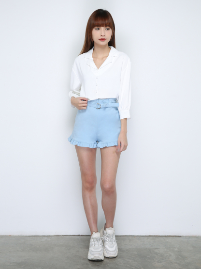 High Waist A Line Short Pants 18170