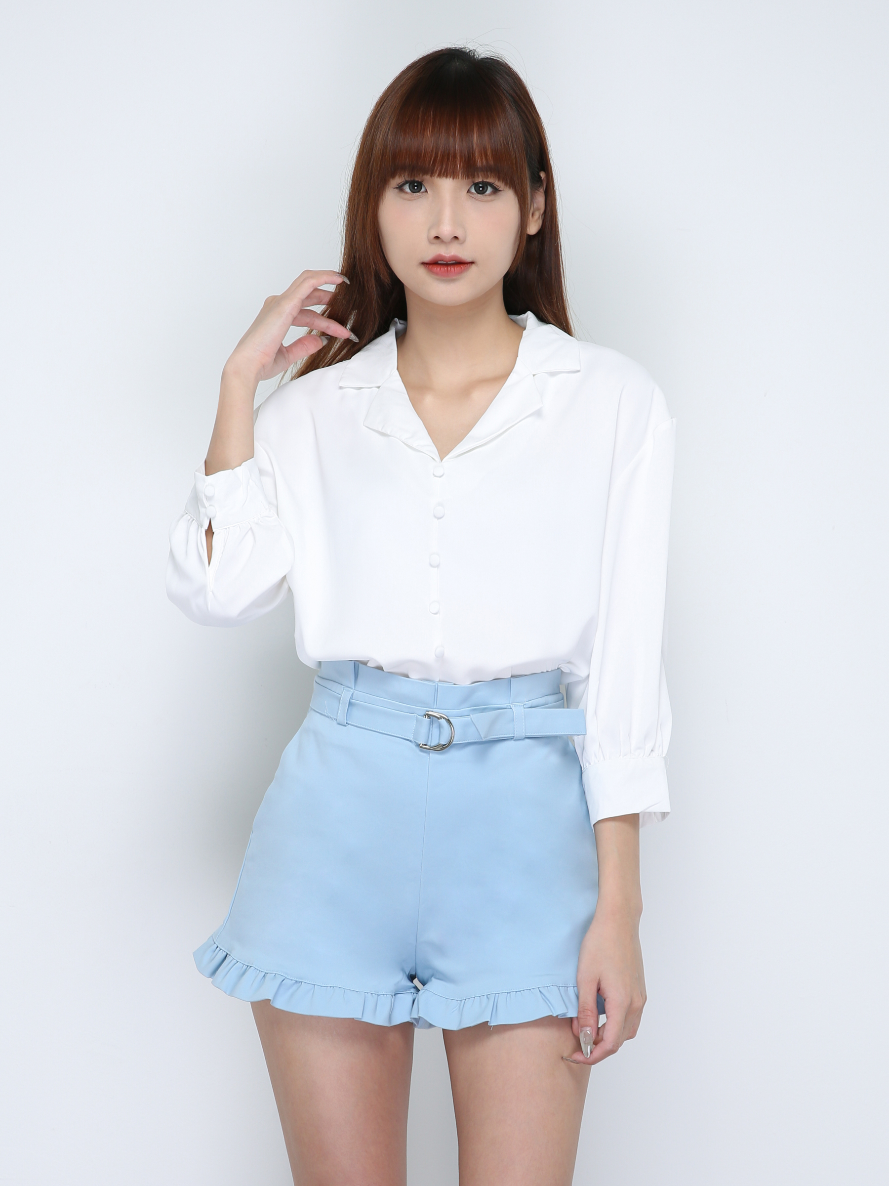 High Waist A Line Short Pants 18170