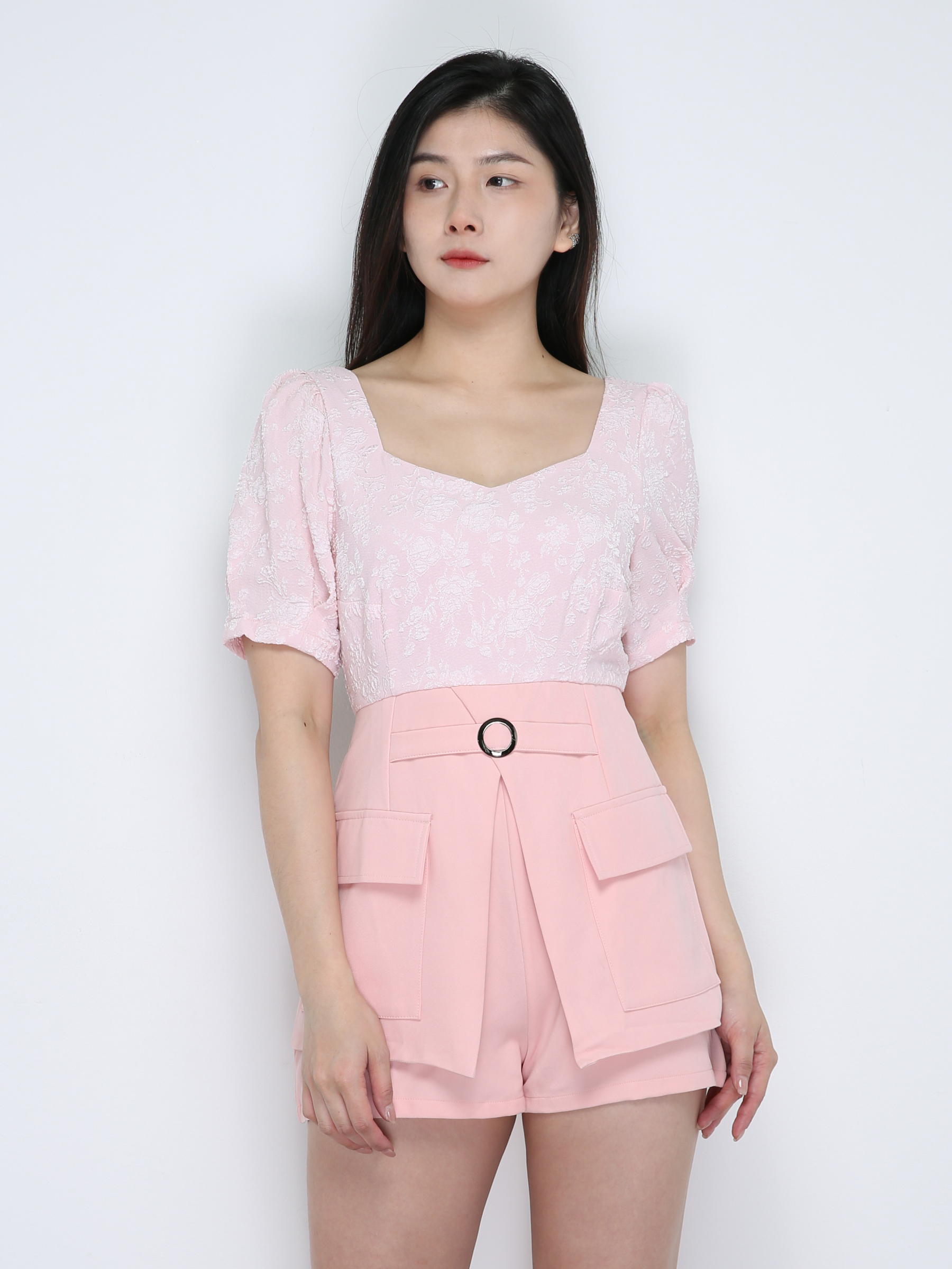 Formal Lace With Wrap Jumpsuit 18817