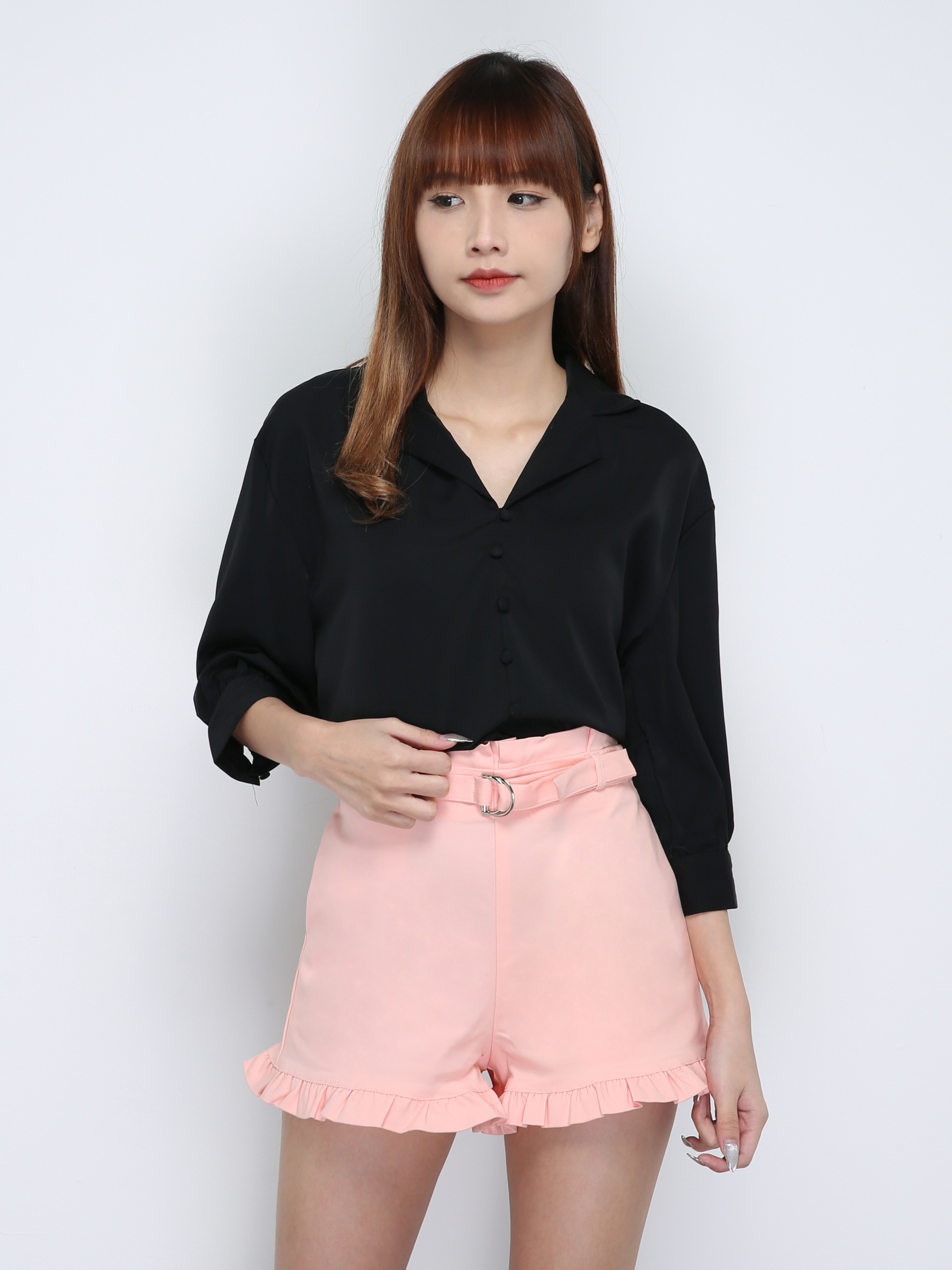 High Waist A Line Short Pants 18170