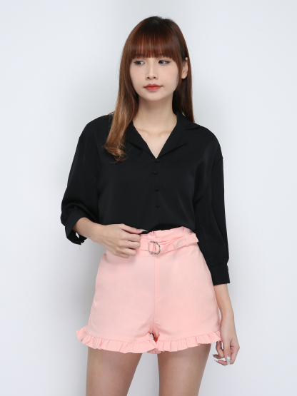 High Waist A Line Short Pants 18170