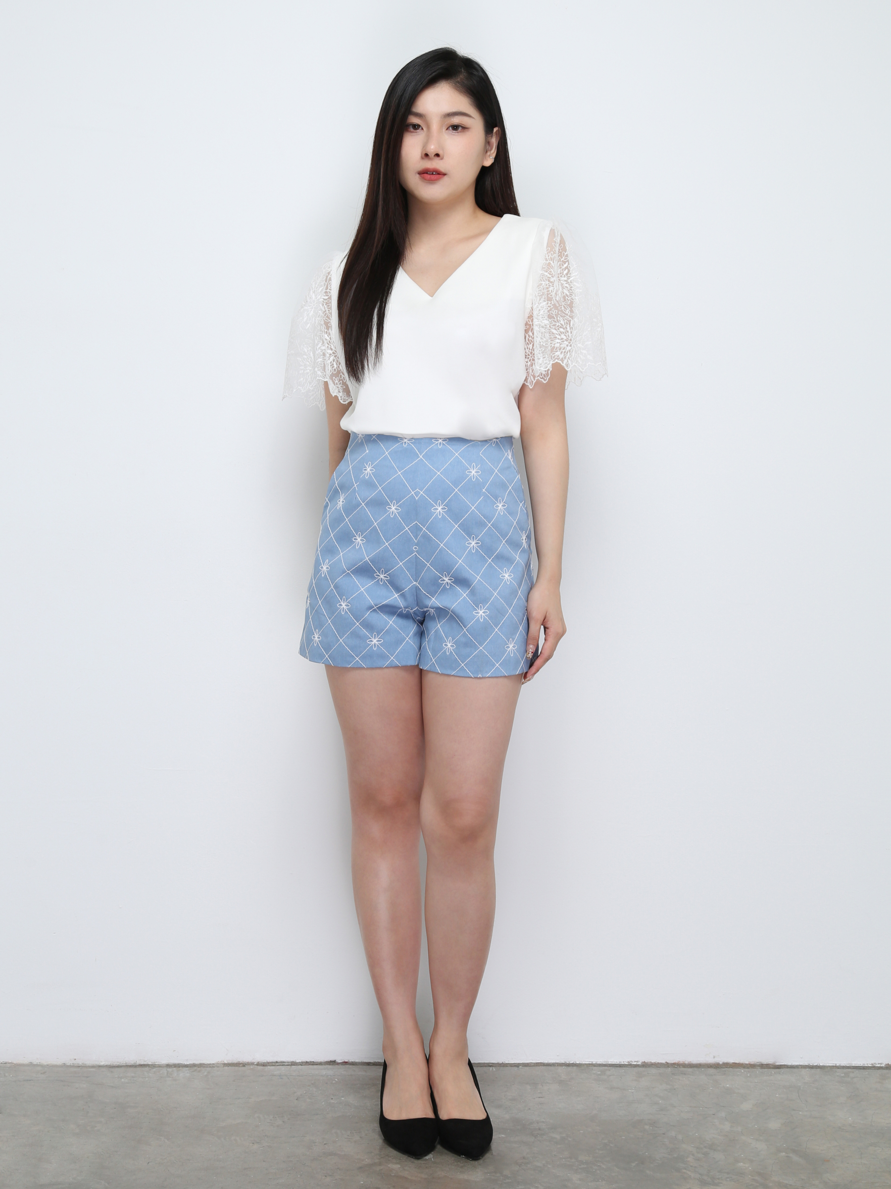 High Waist Short Pants 29276