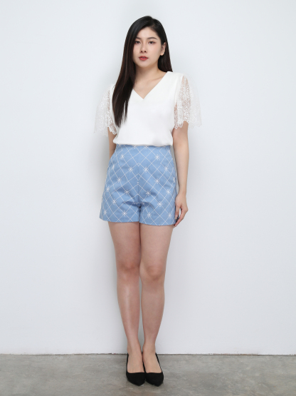 High Waist Short Pants 29276