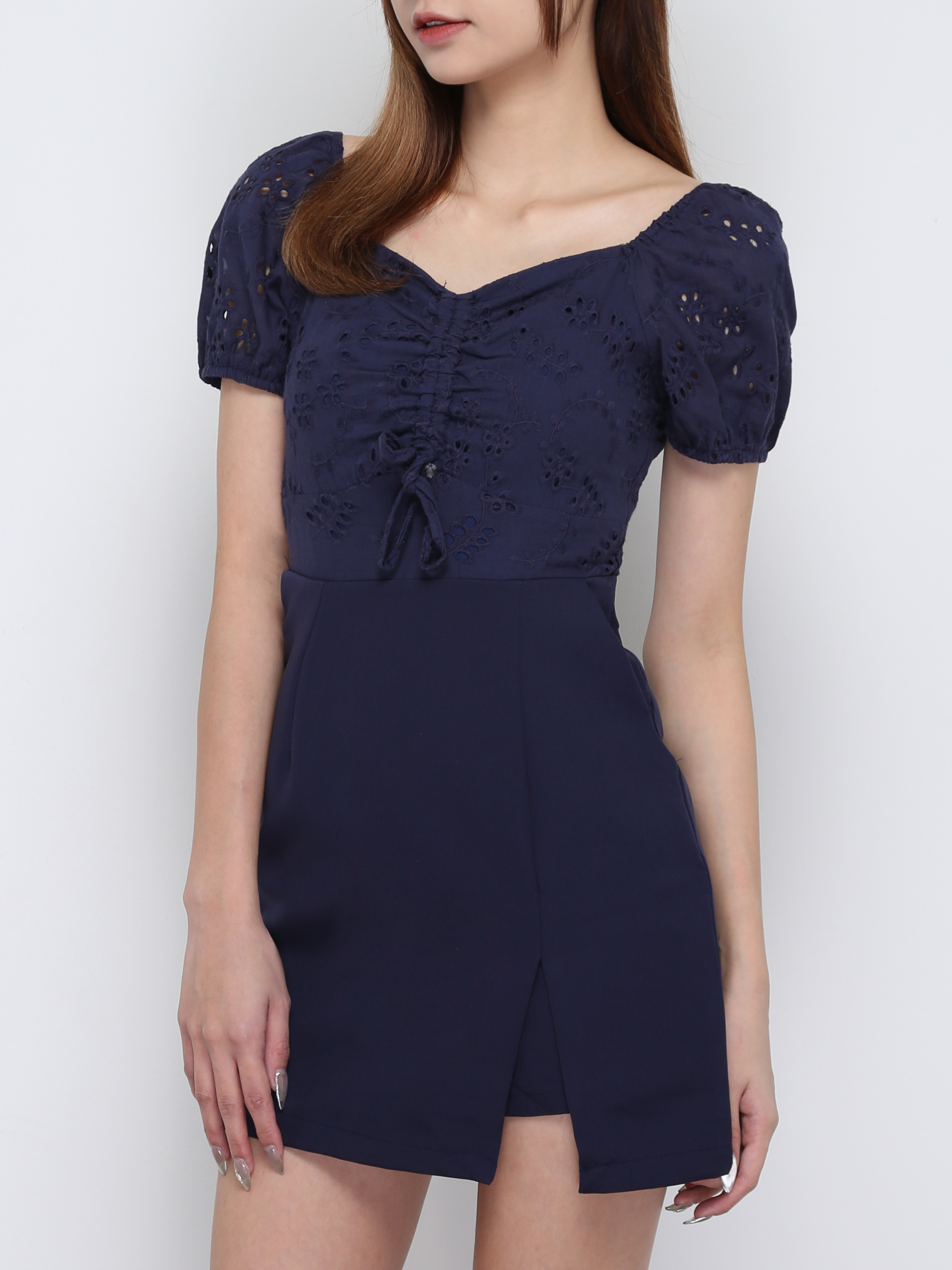 Short SLeeve Back Zip Dress 29901
