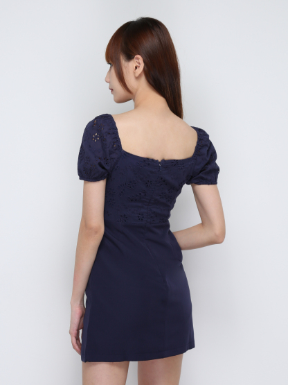 Short SLeeve Back Zip Dress 29901