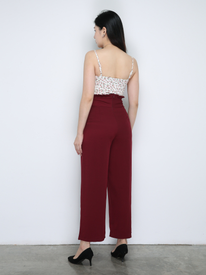 Floral Top With Long Pants Set 33767