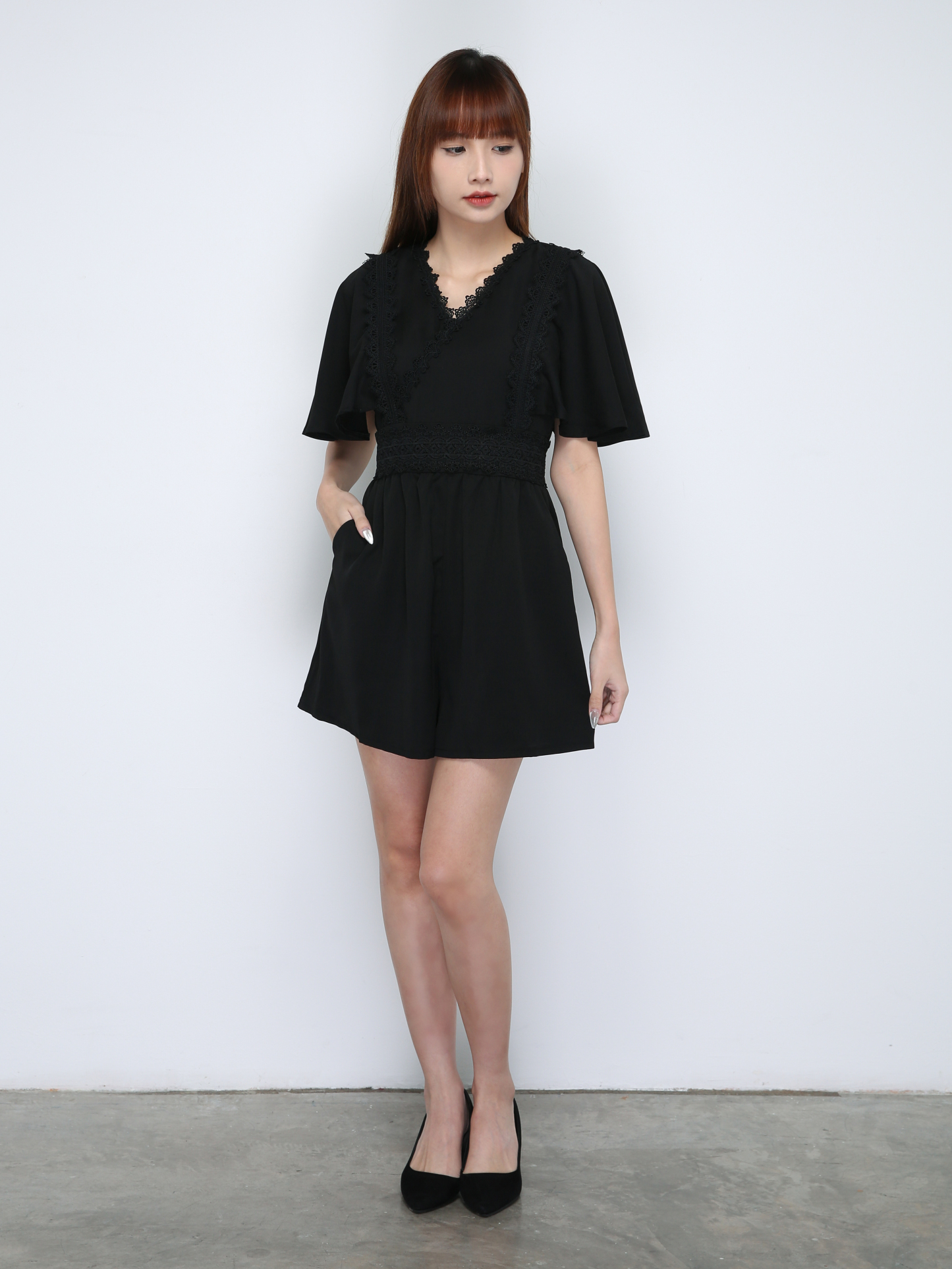 Detailed Lace Jumpsuit 18734