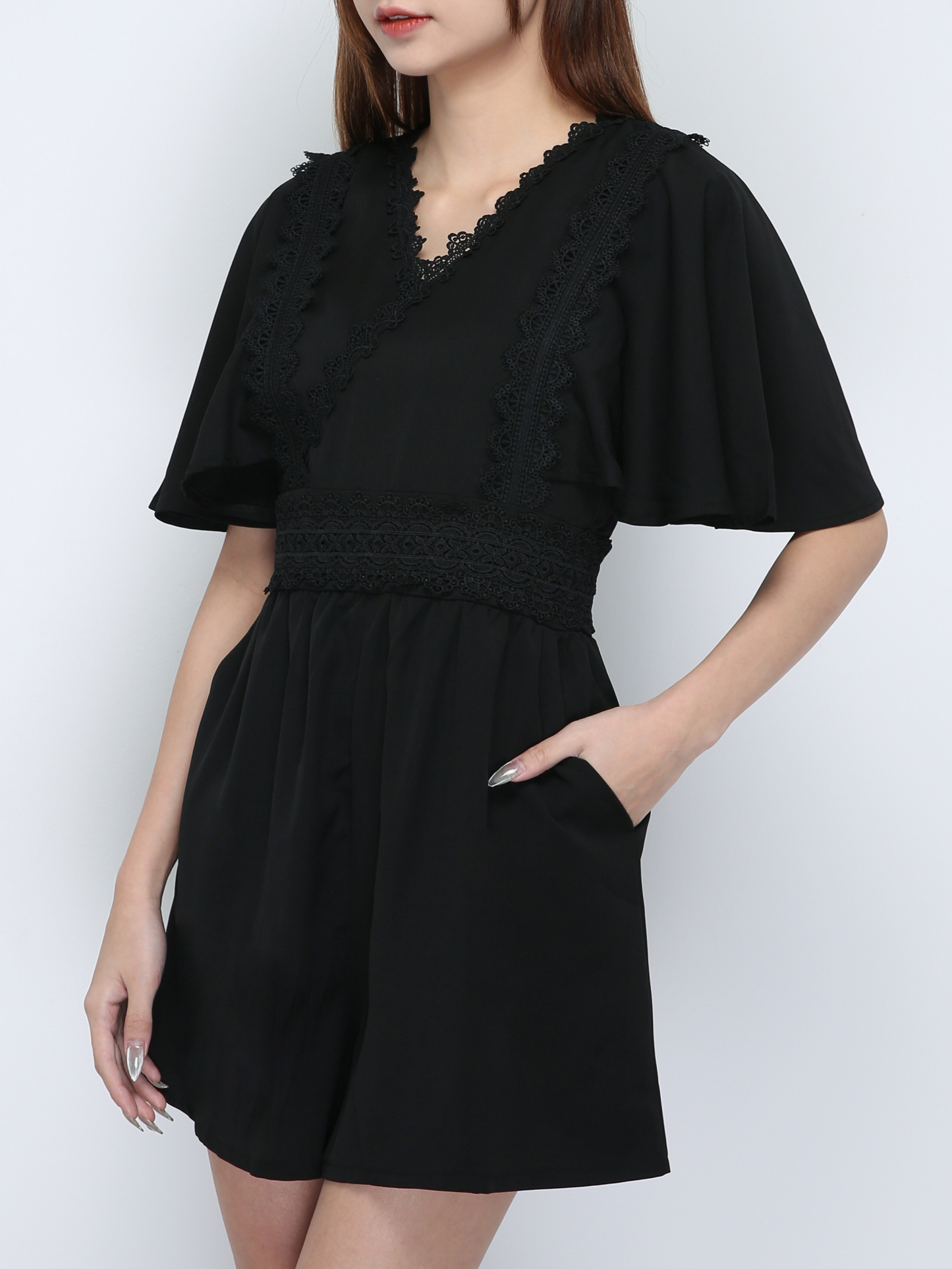 Detailed Lace Jumpsuit 18734