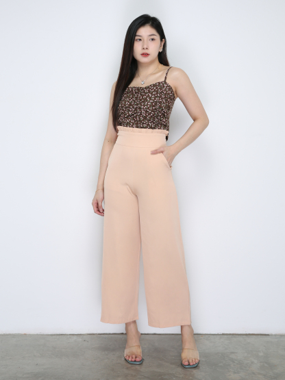 Floral Top With Long Pants Set 33767