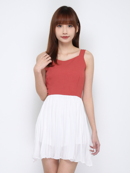 Pleated Playsuit 5725