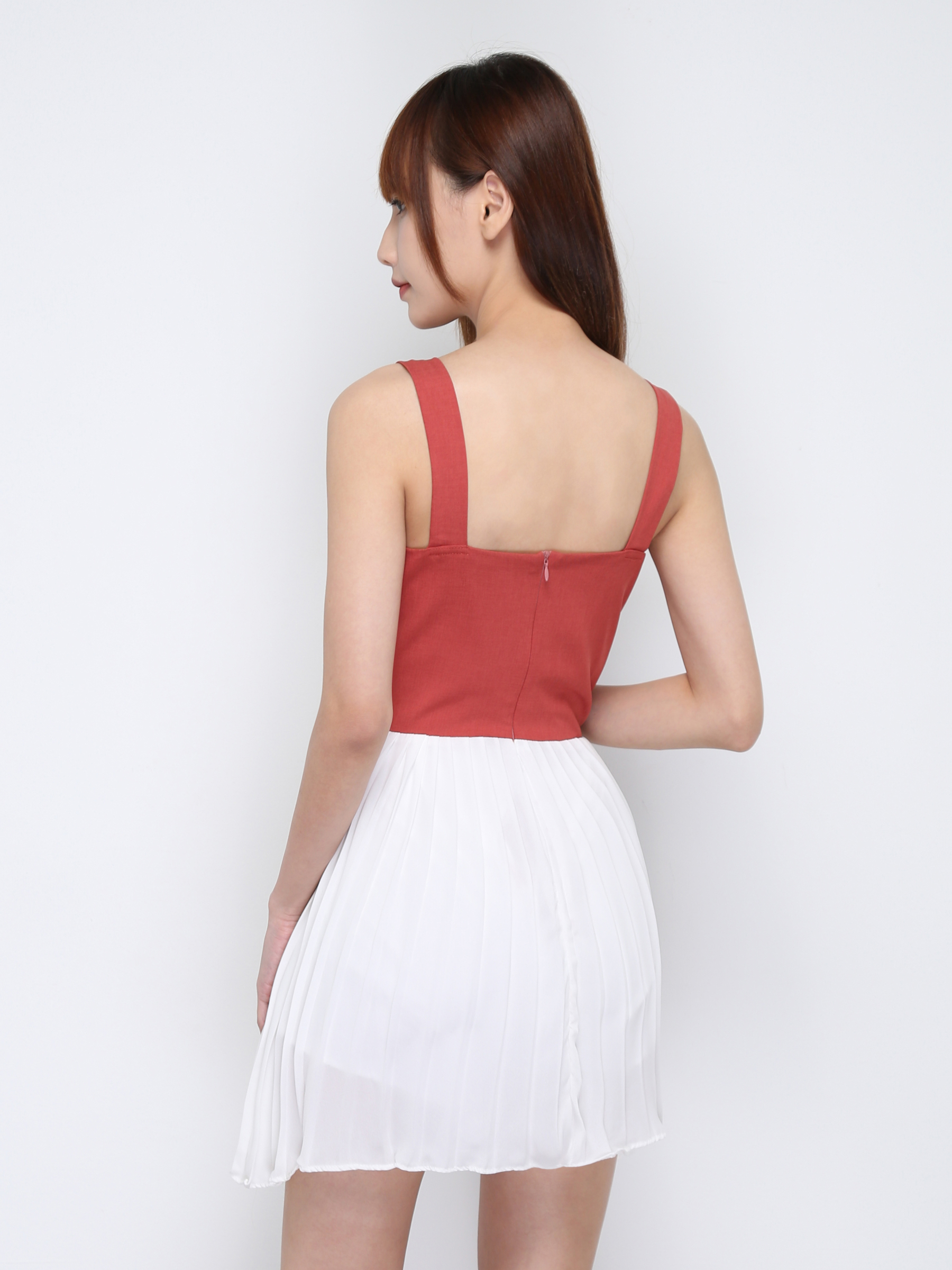 Pleated Playsuit 5725